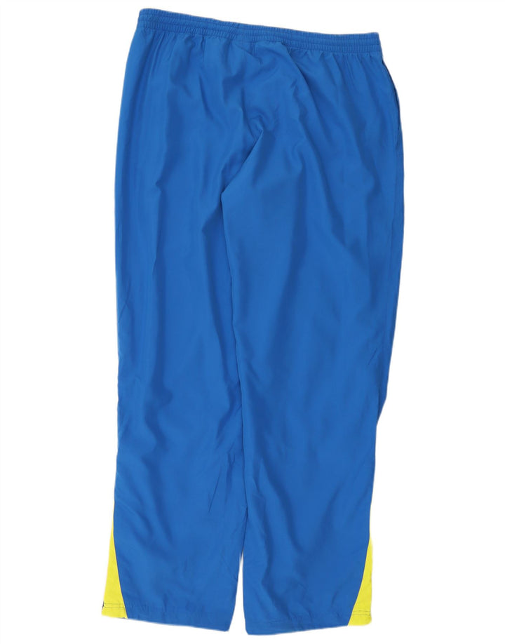 Puma Træningsdragtsbukser til mænd XL Blå Colourblock Polyester