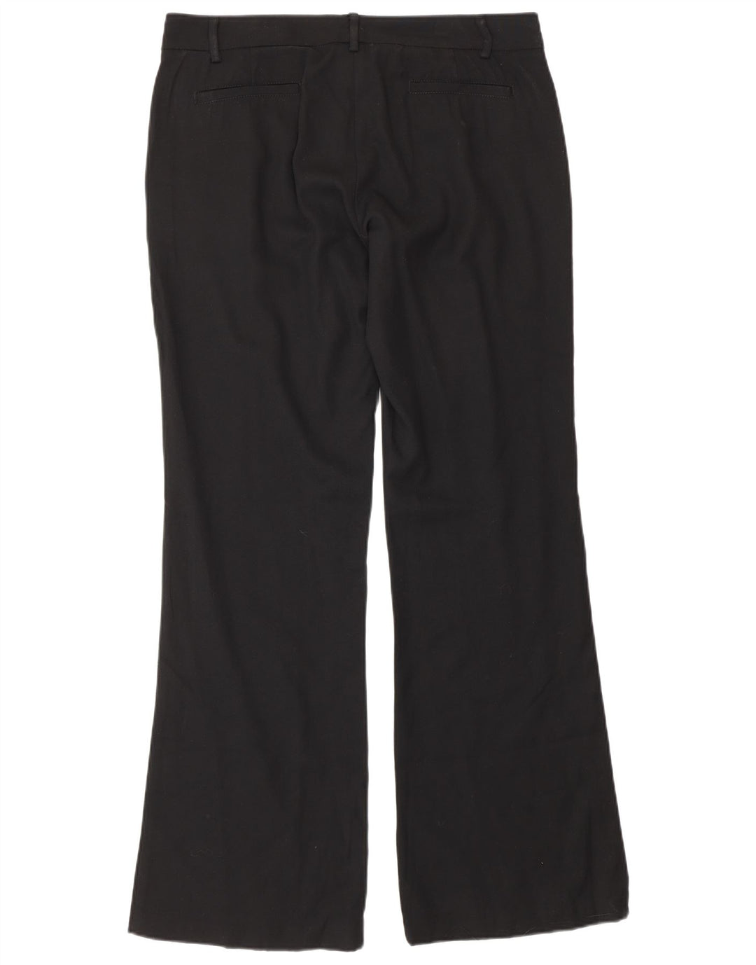 Rød af Valentino Dame Bootcut Casual Bukser IT 44 Medium W30 L33 Sort