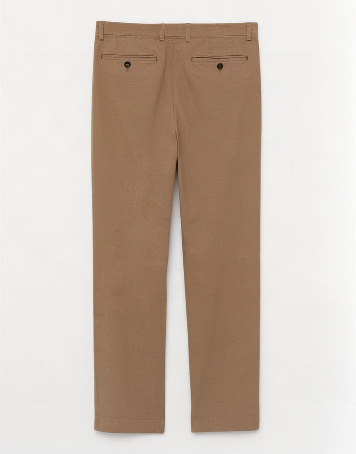 Ted Baker Herre lige jakkesætsbukser W34 L32 Beige Bomuld