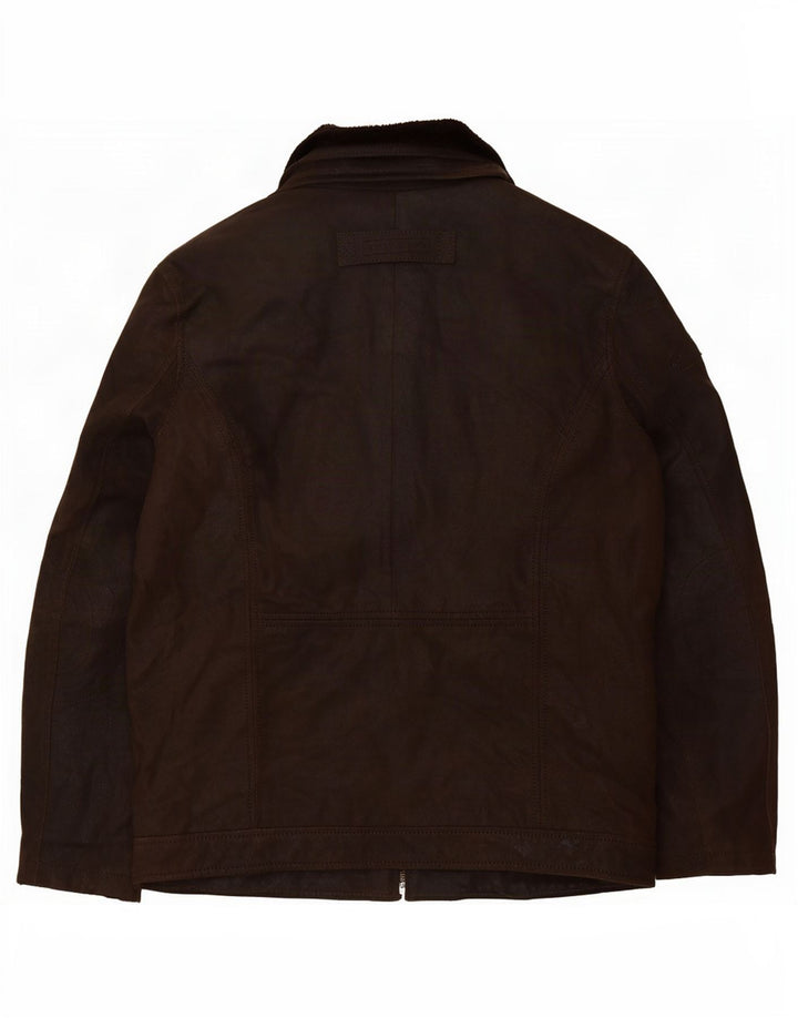 State of Art Herre Læderjakke UK 44 2XL Brun