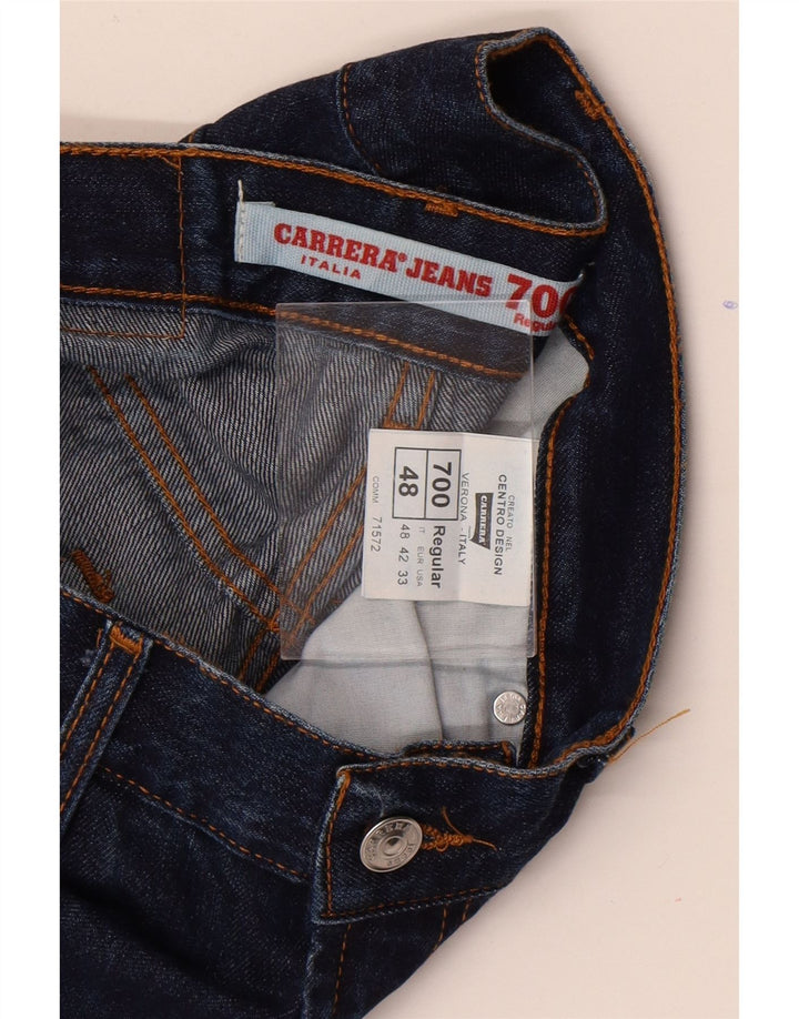 Carrera Herre 700 Regular Fit Straight Jeans IT 48 Medium W30 L34 Marineblå
