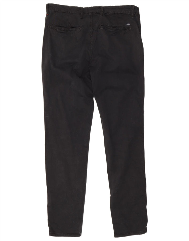 Zara Herre Slim Chino Bukser EU 40 Medium W31 L30 Sort