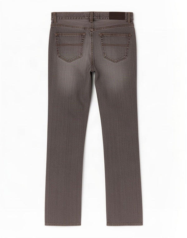 Gant Straight Jeans til mænd W32 L36 Grå bomuld