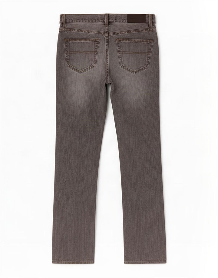 Gant Straight Jeans til mænd W32 L36 Grå bomuld