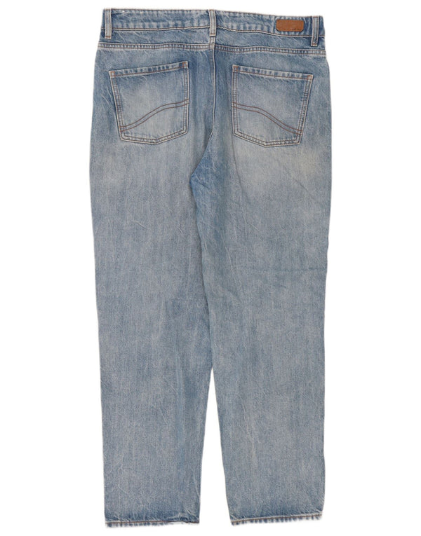 Fat Face Dame Straight Jeans UK 14 Large W36 L28 Blue Cotton