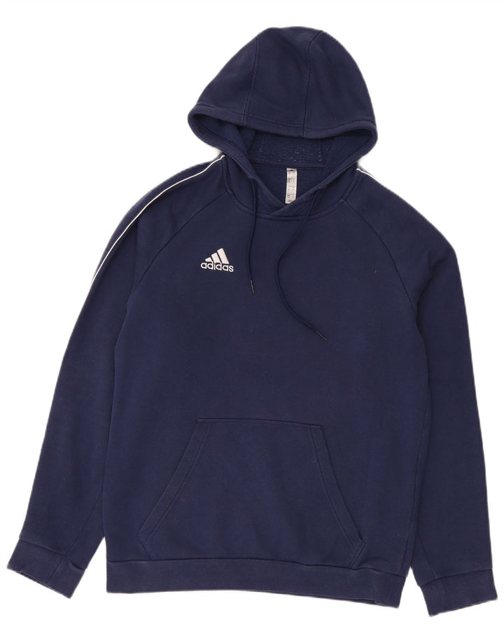 Adidas Herre hættetrøje Jumper Medium Marineblå Bomuld