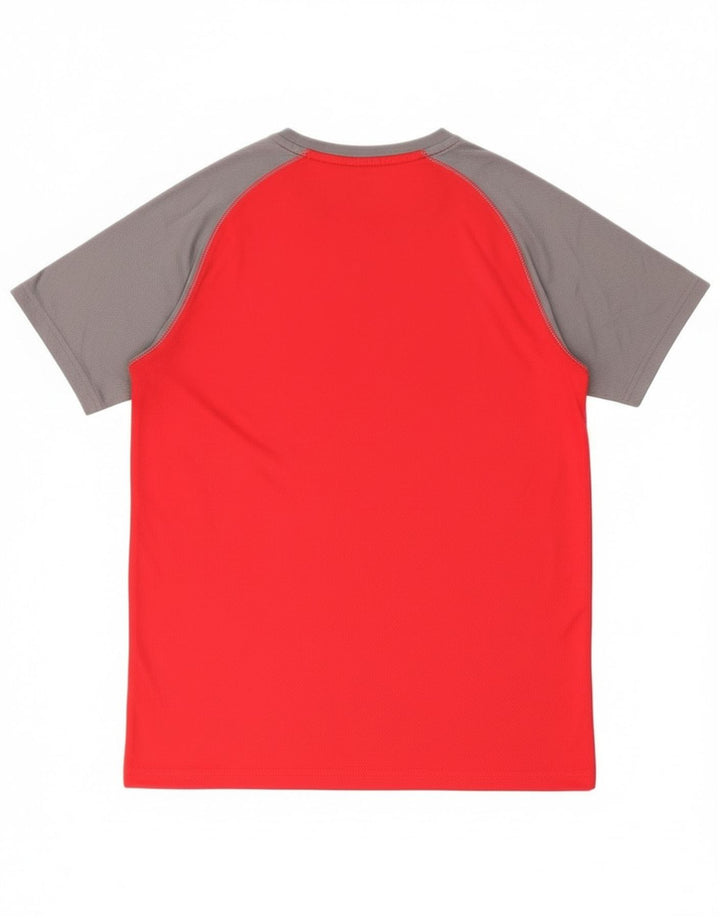 Mountain Warehouse Herre IsoCool T-Shirt Top Medium Rød Colourblock