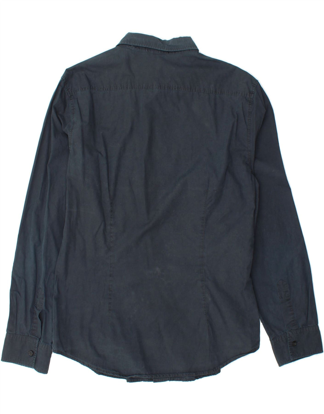 ICEBERG Mens Shirt Medium Navy Blue Vintage Iceberg and Second-Hand Iceberg from Messina Hembry 