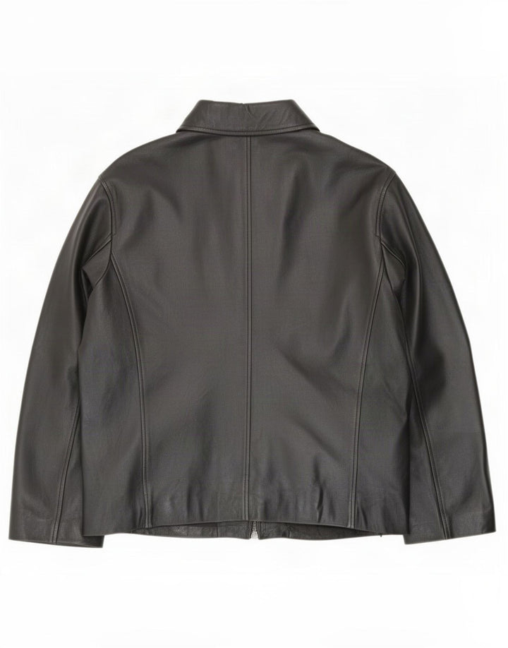 Suprema Herre Læderjakke UK 38 Medium Sort