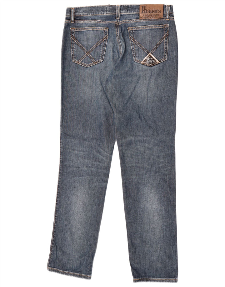 Roy Rogers Dame Slim Jeans W34 L32 Blå Bomuld