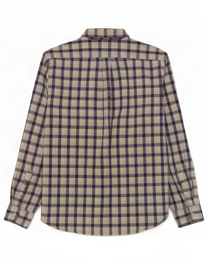 Gap Herre Classic Fit skjorte Medium Marineblå Gingham Cotton