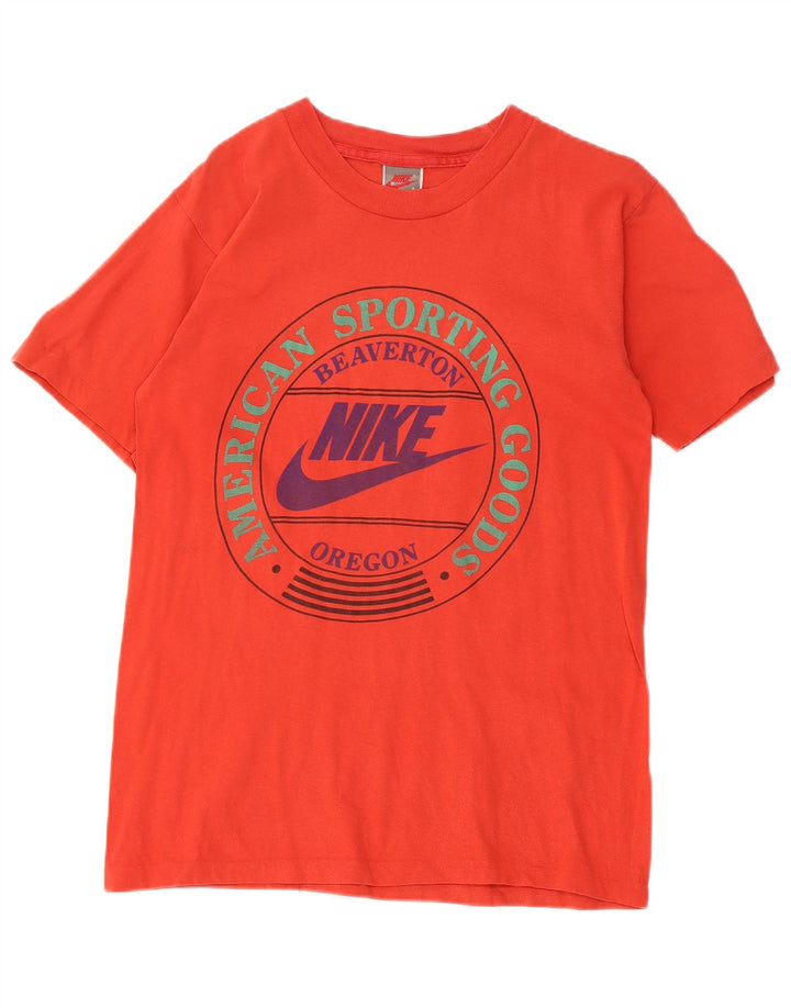 Nike grafisk t-shirt top til mænd, lille rød bomuld