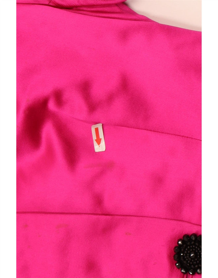 Vintage Dame 1 Knap Blazer Jacket UK 10 Small Pink