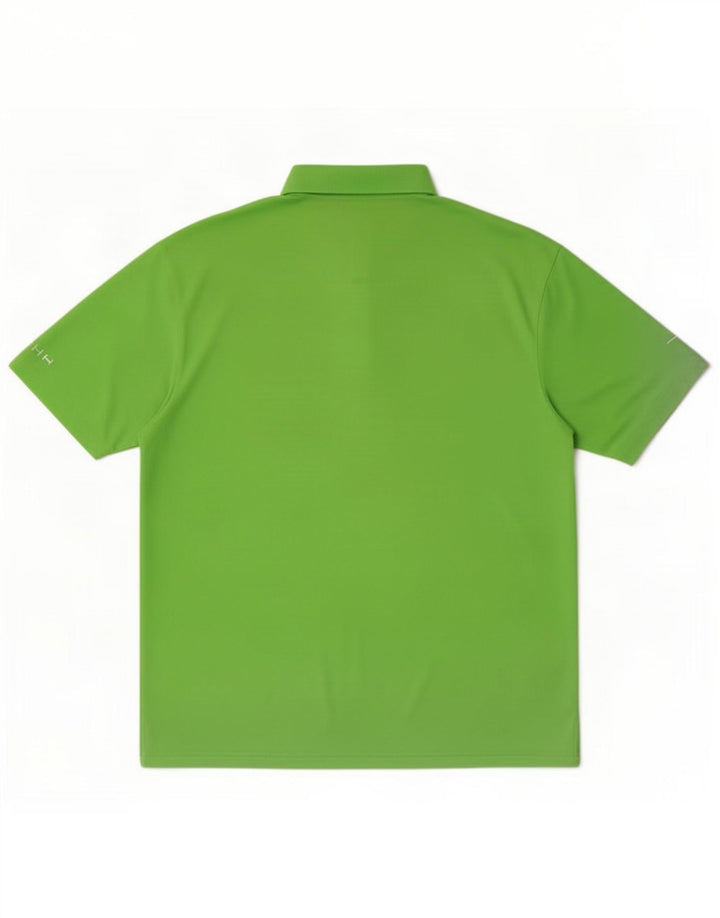 Nike Herre Dri Fit Polo Shirt Stor grøn polyester