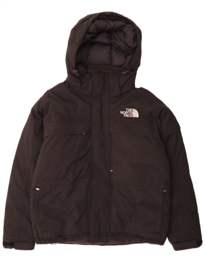The North Face Herre Hooded Padded Jacket UK 38 Medium Black Nylon