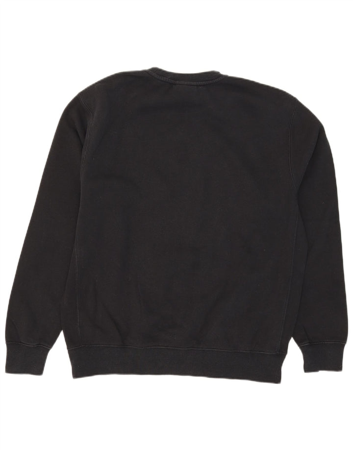 Nike Herre grafisk sweatshirt Jumper Medium Sort Bomuld
