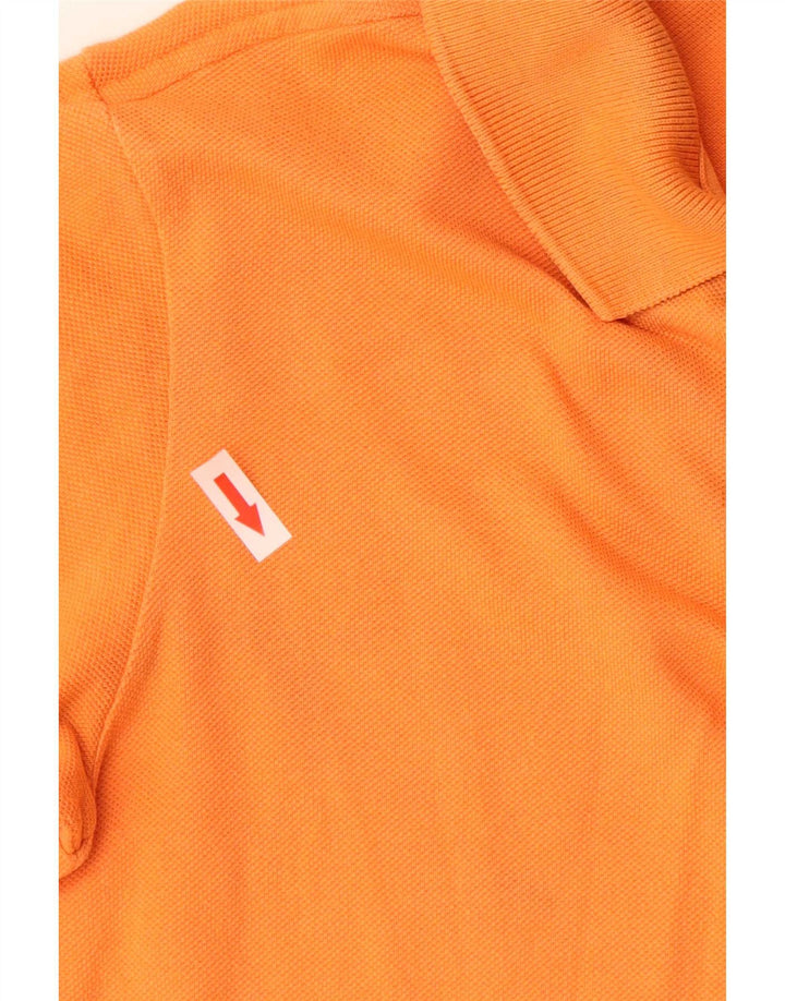 Lacoste Drenge Polo Shirt 13-14 År Orange Bomuld