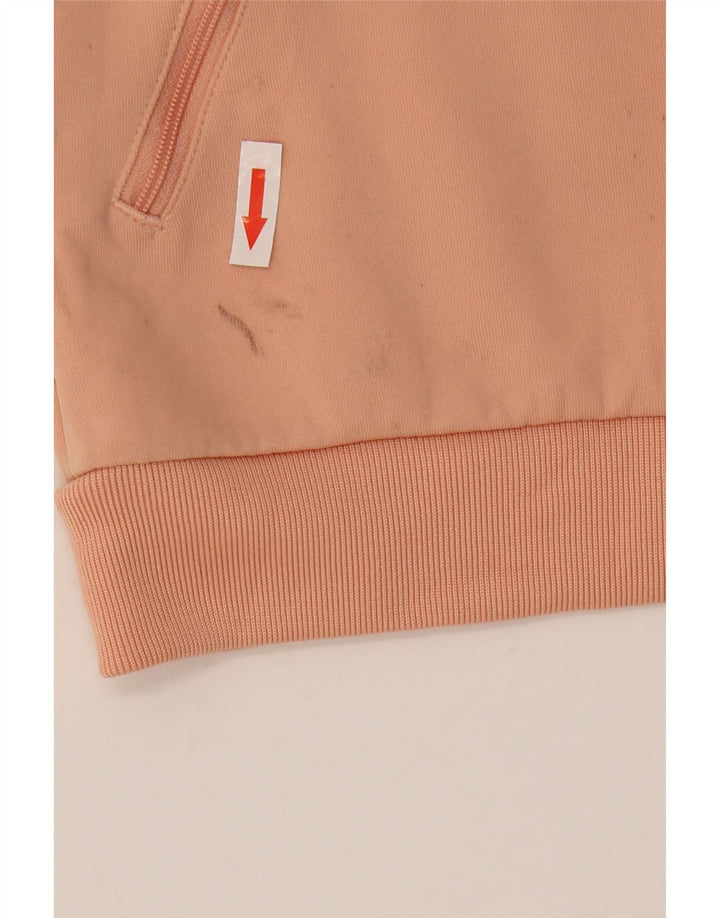 ADIDAS træningsdragt topjakke til kvinder UK 14 Medium Pink Polyester