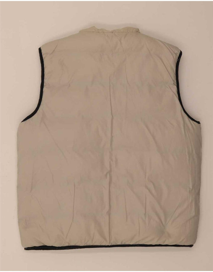 North Sails Herre Vendbar Polstret Gilet UK 38 Medium Navy Blue Polyamid