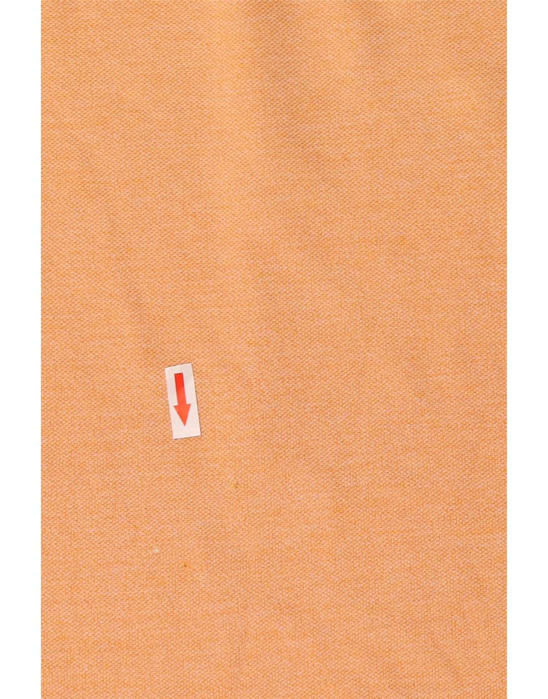 Lacoste herre poloshirt størrelse 4 Medium Orange Colourblock Bomuld