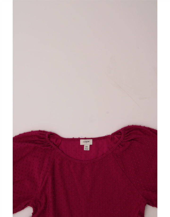 J. CREW Womens Tiered Dress UK 6 XS Pink Polyester Vintage J. Crew and Second-Hand J. Crew from Messina Hembry 