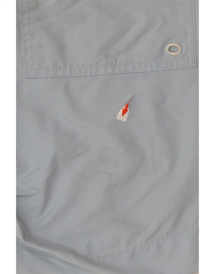 Adidas Grafiske svømmeshorts til mænd mellemblå polyester