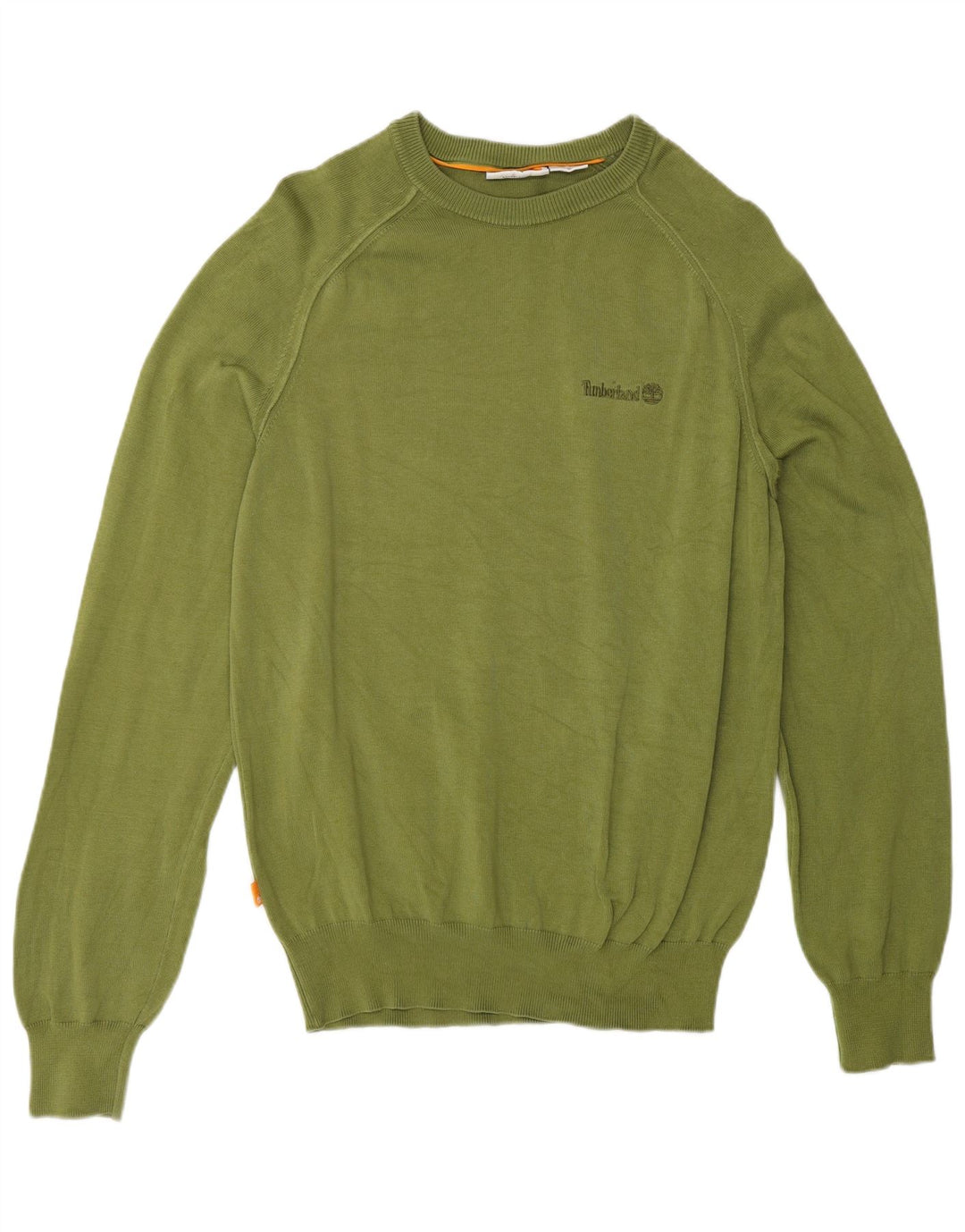 Timberland Herre trøjetrøje med rund hals Medium Khaki Bomuld