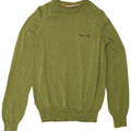 Timberland Herre trøjetrøje med rund hals Medium Khaki Bomuld
