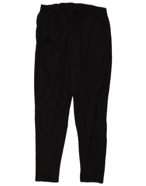 Nike Dame Dri Fit træningsdragt Bukser UK 14 Large Black Polyester