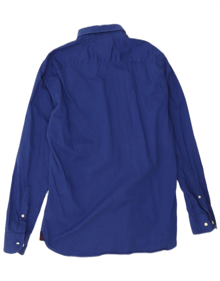 Tommy Hilfiger Herreskjorte Medium Blå Bomuld