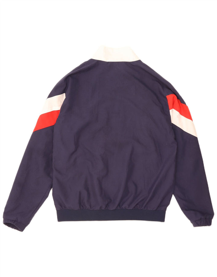 Fila Herre grafisk træningsdragt Topjakke XS Marineblå Colourblock