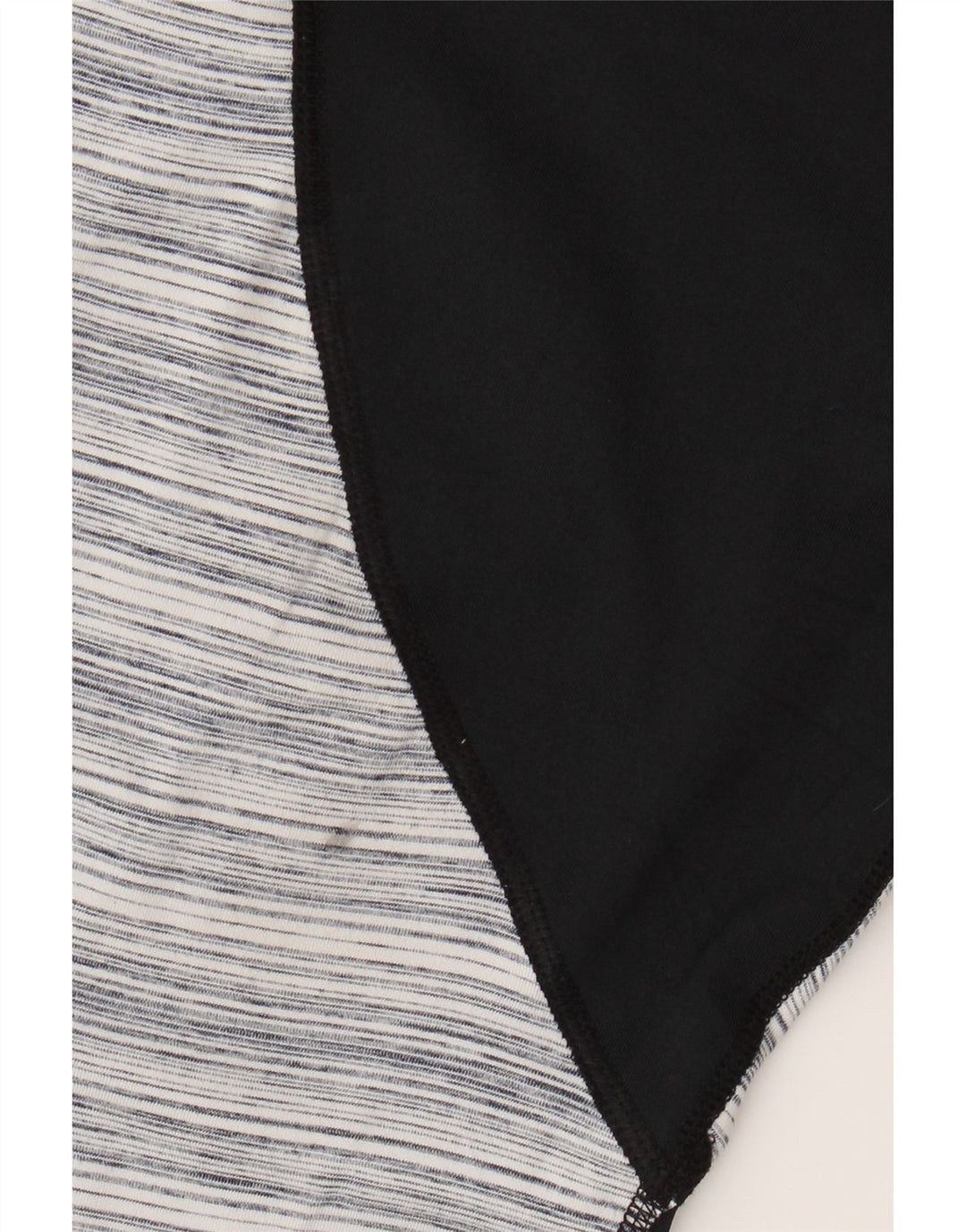 Champion Dame Capri Leggings UK 18 XL Sort Stribet Polyester