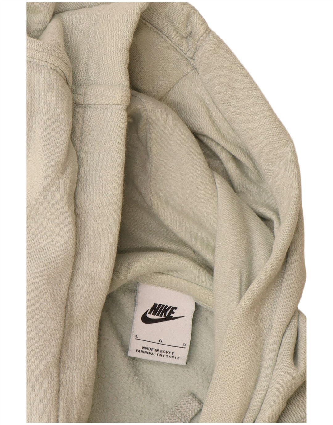 Nike Herre hættetrøje Jumper Large Off White Bomuld