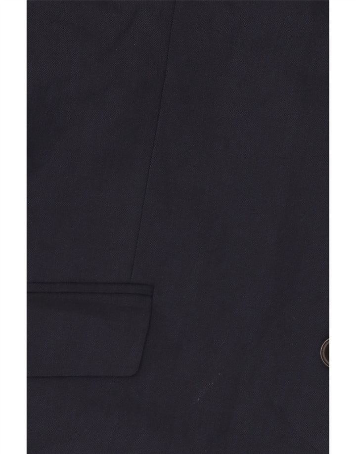 MARKS & SPENCER Herre 2-knaps blazerjakke UK 42 Large Navy Blue