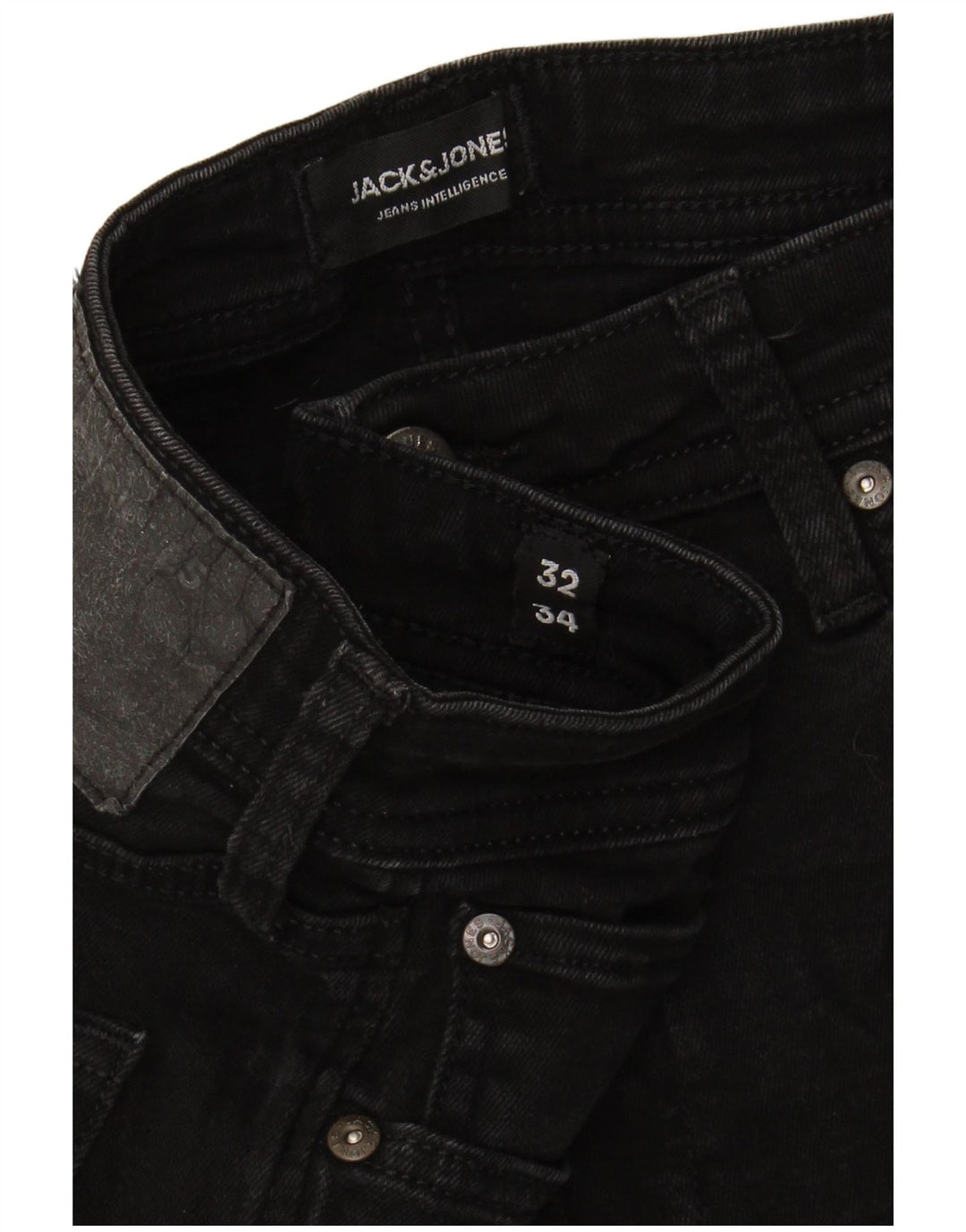 JACK & JONES Skinny Jeans til mænd W32 L34 Sort