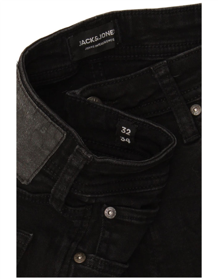 JACK & JONES Skinny Jeans til mænd W32 L34 Sort