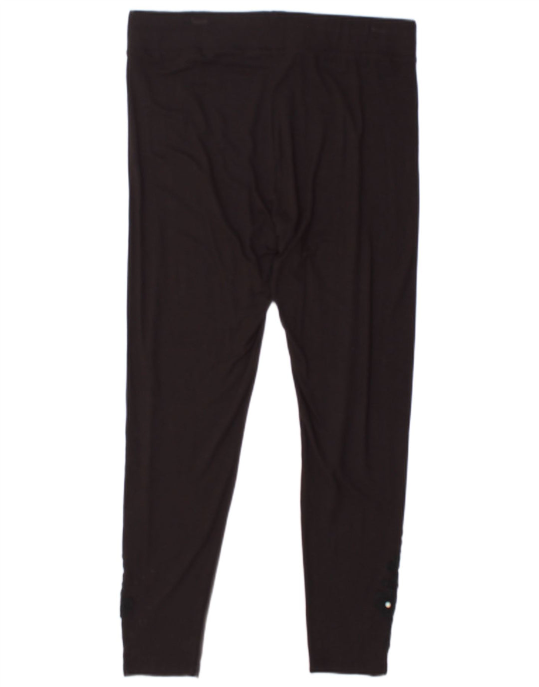MARKS & SPENCER Leggings til kvinder UK 16 Large Black Viscose