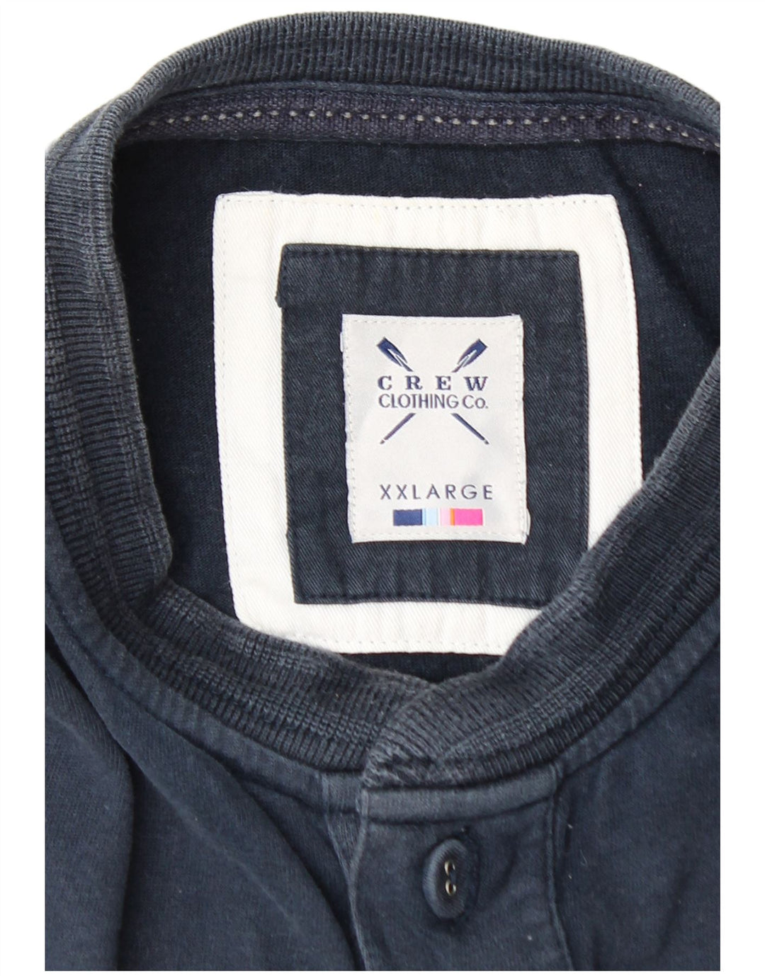 CREW TØJ Herre poloshirt 2XL marineblå bomuld