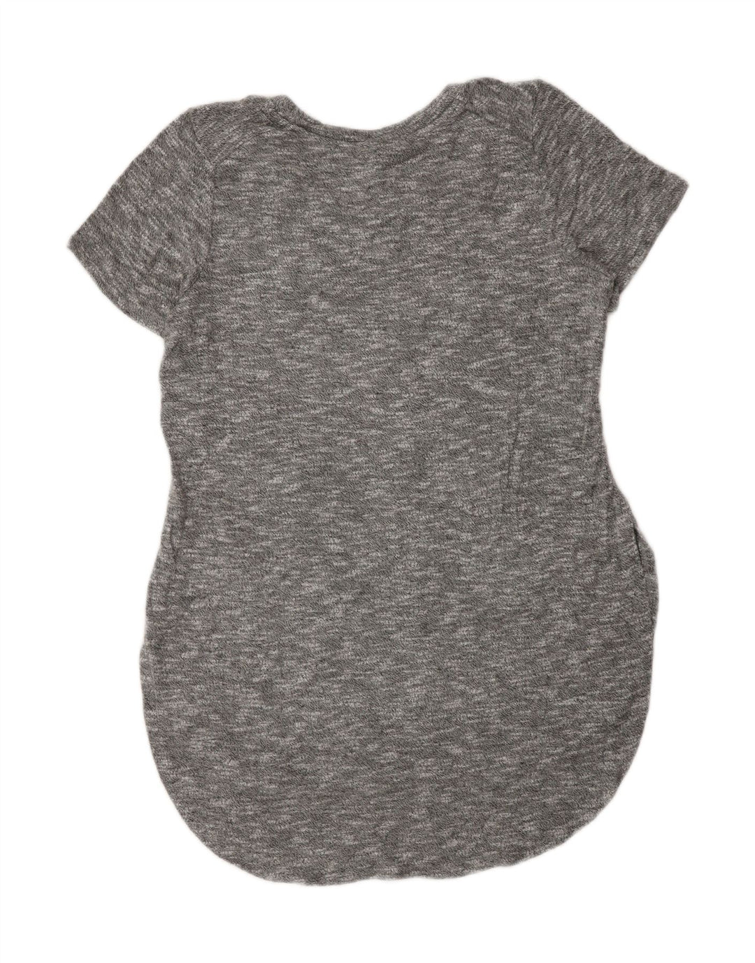 MOSSIMO Dame T-Shirt Kjole UK 14 Medium Grey Flecked Rayon