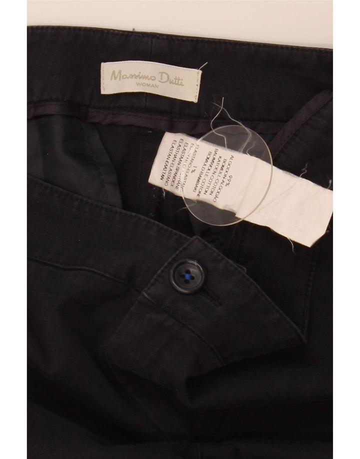 Massimo Dutti Dame Bootcut Casual Bukser EU 38 Small W28 L31 Navy Blue