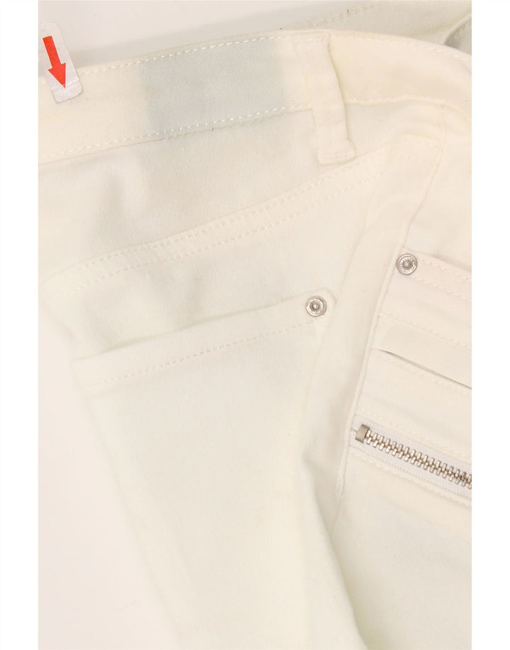 Zara Dame Skinny Jeans EU 38 Small W28 L28 Hvid