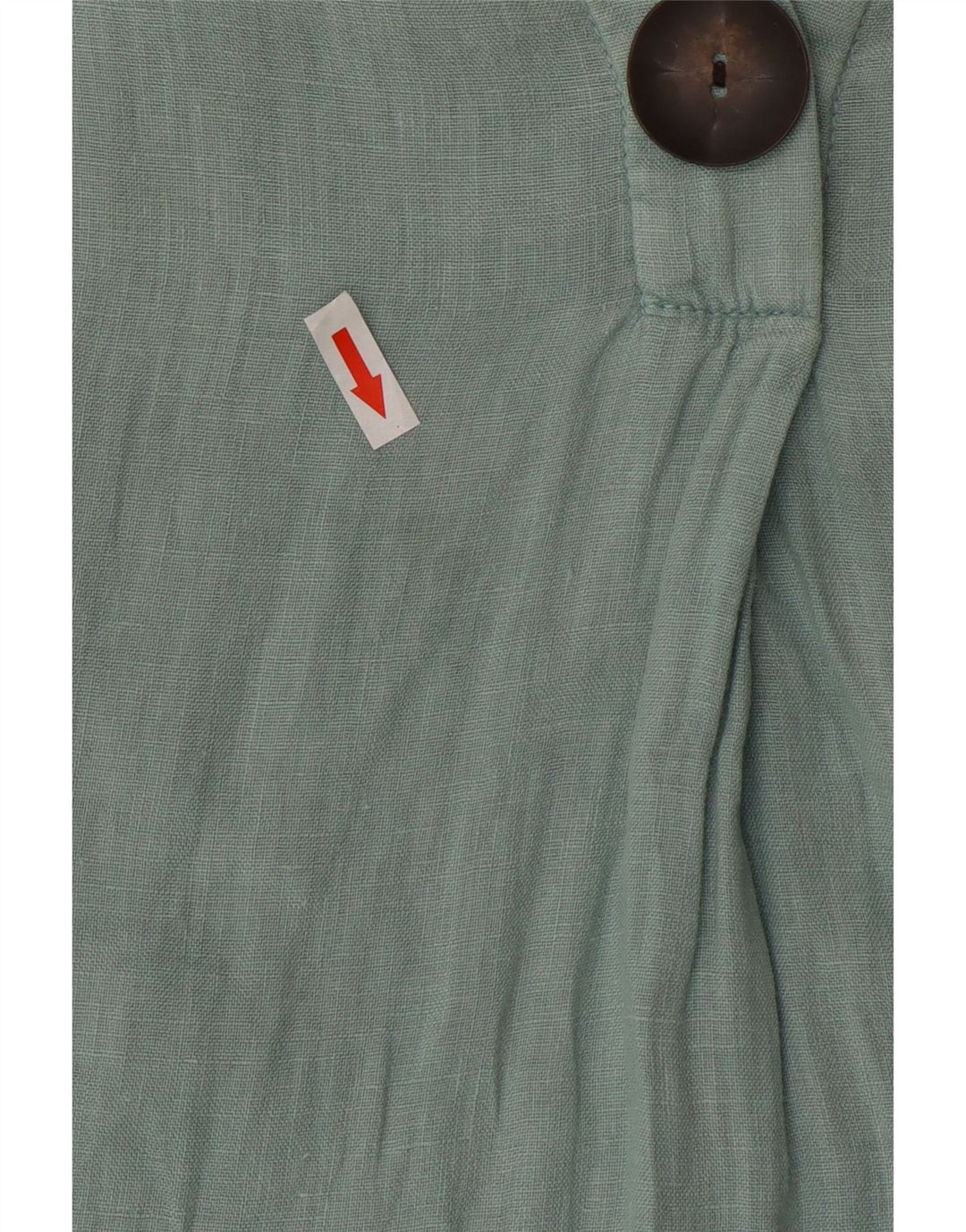Zara Dame 3/4 ærme Skift Kjole UK 14 Medium Grøn