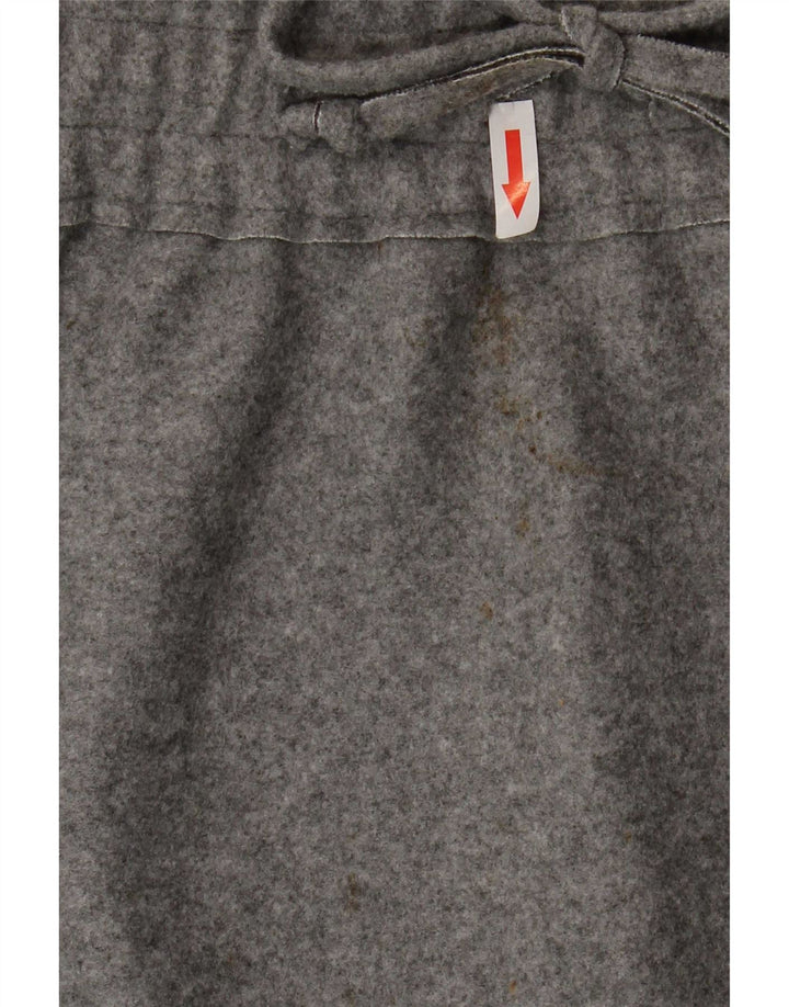 Zara Midi-nederdel til kvinder XS W24 Grå polyester