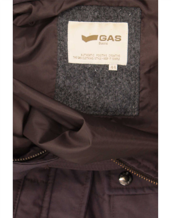 Gas Dame Military Windbreaker Jacket IT 44 Medium Grey