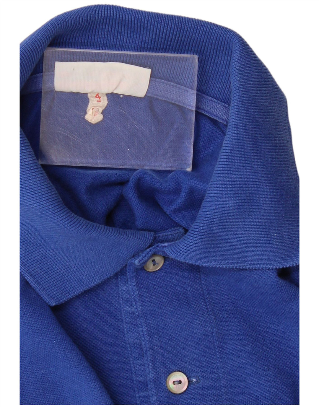 LACOSTE Poloskjorte til mænd str. 4 Medium Blå Bomuld