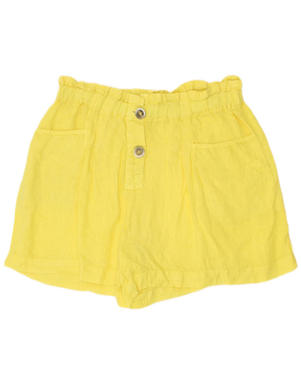 Zara Piger Casual Shorts 11-12 år W28 Gul