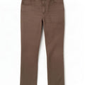 Wrangler Herre Regular Straight Jeans W36 L34 Brun Bomuld