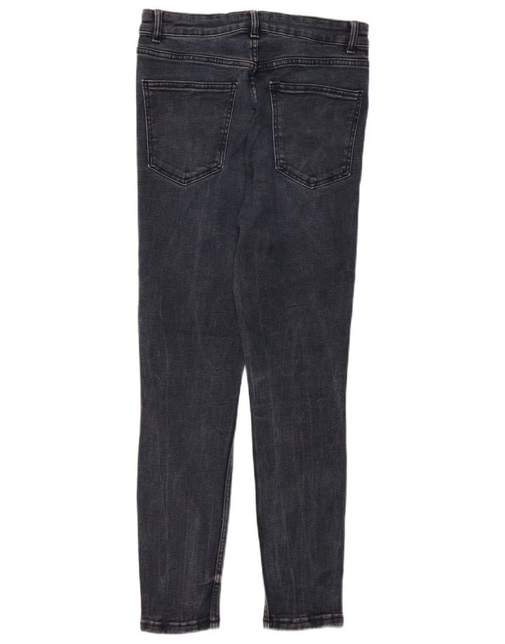 Zara Dame Skinny Jeans EU 40 Medium W30 L27 Sort