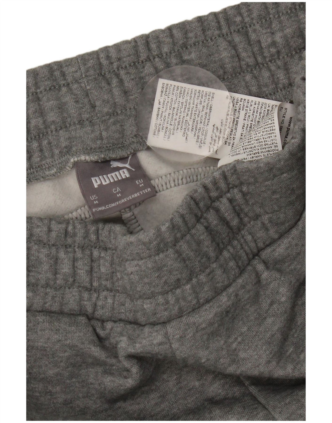 Puma Herre træningsdragt Bukser Joggers Medium Grey Flecked Bomuld
