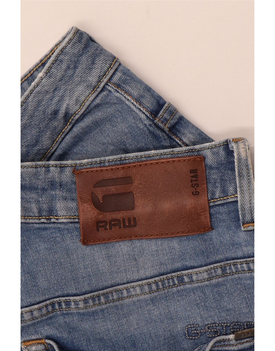 G-Star Herre 3301 Slim Jeans W32 L34 Blå
